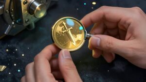 Проверка голографической монеты через лупу как гайд по выбору надежных сервисов обмена валюты